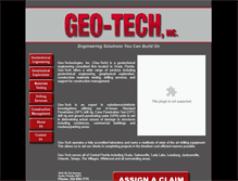 Tablet Screenshot of geotechfl.com